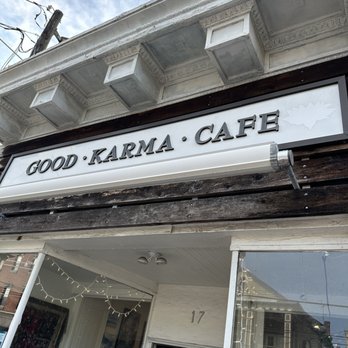 Good Karma Cafe - outside - Vegan Near Me - Red Bank, New Jersey