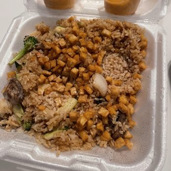 Sushiko Japanese Restaurant - R3. Tempeh Fried Rice with Vegan Shrimp Sauce - Japanese Near Me - Jacksonville, Florida