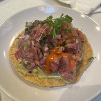 Holbox - Tuna tostada - Latin American Near Me - Los Angeles, California