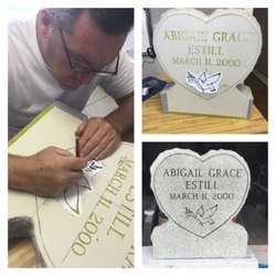 Monument Worx - Hand cut custom design