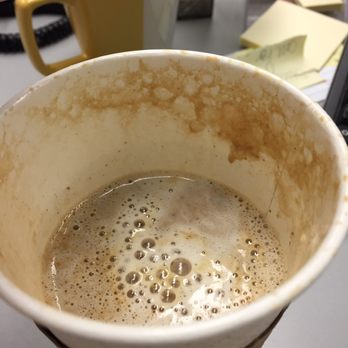 Panera Bread - My coffee before I have even taken a sip! What the heck! - Salad Near Me - Phoenix, Arizona