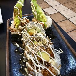Black spider soft shell crab Black spider soft shell crab