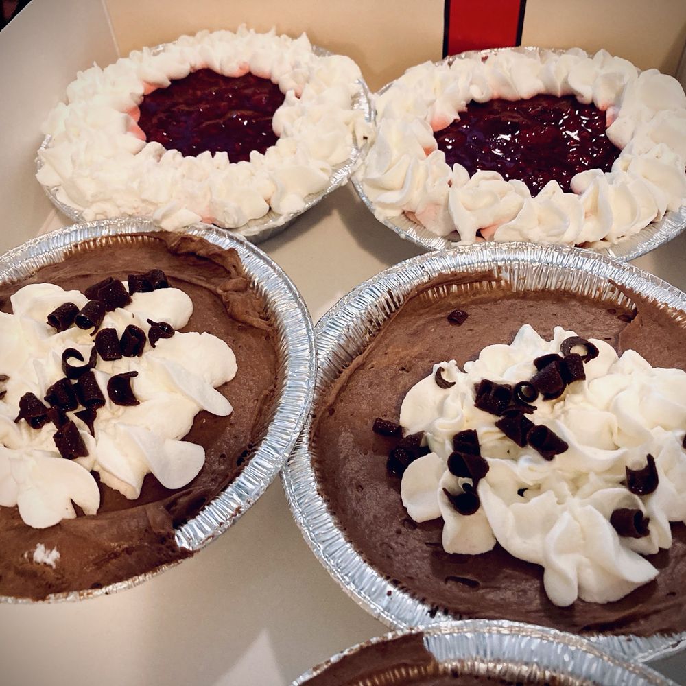 Crumbl - Damonte Ranch - (Top row) Raspberry cream; (Bottom row) French Silk or the - Bakeries Near Me - Reno, Nevada Crumbl - Damonte Ranch - (Top row) Raspberry cream; (Bottom row) French Silk or the - Bakeries Near Me - Reno, Nevada