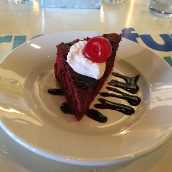 JBJ Soul Kitchen - Homemade red velvet cake, with a chocolate sauce, with cream and a cherry on top, one of the best cakes I've ever eaten! - New American Near Me - Toms River, New Jersey JBJ Soul Kitchen - Homemade red velvet cake, with a chocolate sauce, with cream and a cherry on top, one of the best cakes I've ever eaten! - New American Near Me - Toms River, New Jersey