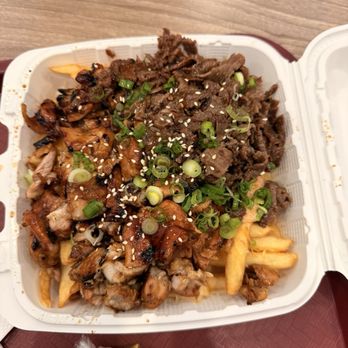 Chop Teriyaki - Half chicken, half beef Teriyaki Beef & Chicken Fries - Japanese Near Me - Pico Rivera, California Chop Teriyaki - Half chicken, half beef Teriyaki Beef & Chicken Fries - Japanese Near Me - Pico Rivera, California