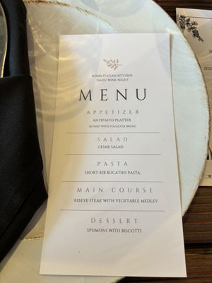 Menu photo 8 Roma Italian Kitchen Fresno, CA