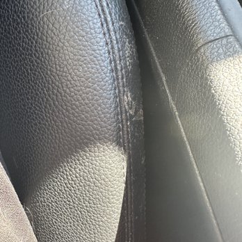 Figure Eight Detailing - Dirty seat not cleaned. - Auto Detailing Near Me