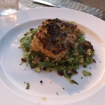 Mabella - Pistachio crusted halibut - Italian Near Me - Columbus, Georgia Mabella - Pistachio crusted halibut - Italian Near Me - Columbus, Georgia
