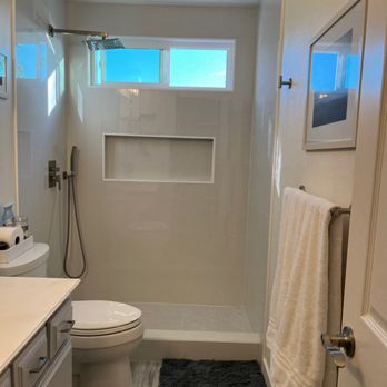 SE Remodel & Design - New shower prior to shower door install - General Contractors Near Me SE Remodel & Design - New shower prior to shower door install - General Contractors Near Me