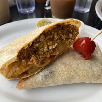 Venus - Chorizo breakfast burrito - Coffee & Tea Near Me - Sacramento, California