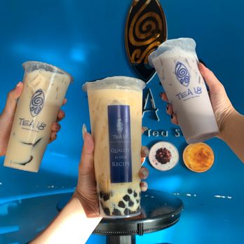 Tea 18 - Taro Milk Tea, Wintermelon Milk Tea with Pearls, Jasmine Green Tea with pearls - Bubble Tea Near Me - Sacramento, California Tea 18 - Taro Milk Tea, Wintermelon Milk Tea with Pearls, Jasmine Green Tea with pearls - Bubble Tea Near Me - Sacramento, California