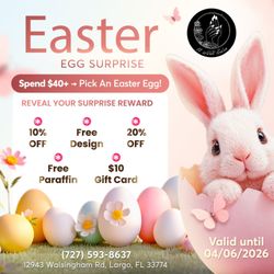 Number One Nail Salon - CRACK THE EGG, UNLOCK YOUR SURPRISE! 

This Easter season, we're bringing excitement and exclusive rewards to every visit with our Ea