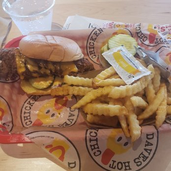 Dave's Hot Chicken - Slider sandwich and crinkle fries ($10) - Chicken Shop Near Me - Tampa, Florida Dave's Hot Chicken - Slider sandwich and crinkle fries ($10) - Chicken Shop Near Me - Tampa, Florida