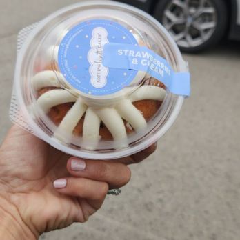 Nothing Bundt Cakes - Strawberry and creme buntlet - Bakeries Near Me - La Quinta, California