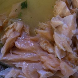 Bolzano Italian Restaurant & Brick Oven Pizza - Raw salmon, that they insisted was cooked.
