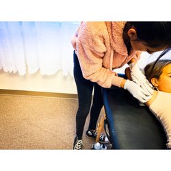 None Of Your Beeswax Waxing - :: Marissa doing her magic!