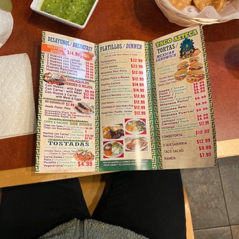 Taco Azteca - Menu - Mexican Near Me - Brookfield, Illinois