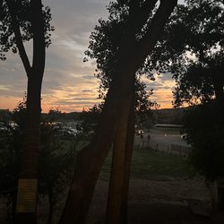 Big B's Delicious Orchards - Sunset near swings