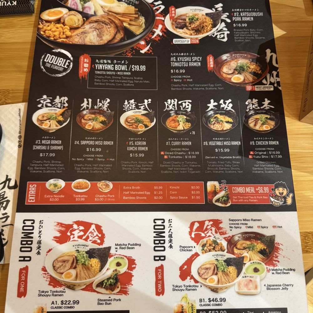 Kyuramen - Brookline - Menu - Ramen Near Me - Brookline, Massachusetts Kyuramen - Brookline - Menu - Ramen Near Me - Brookline, Massachusetts