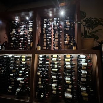 GAIA Steakhouse - Part of wine selection in the entrance as display - Steakhouses Near Me - New Orleans, Louisiana GAIA Steakhouse - Part of wine selection in the entrance as display - Steakhouses Near Me - New Orleans, Louisiana