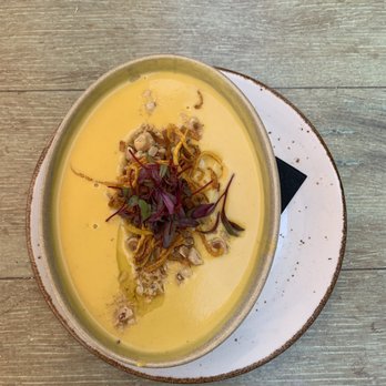 Driftwood Kitchen - Butternut squash soup - Seafood Near Me - Laguna Beach, California