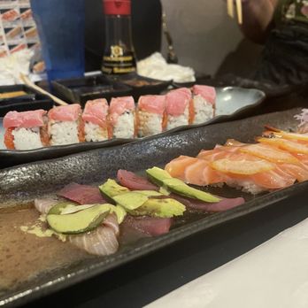 Sushi Okoku - Salmon sushi - Sushi Bars Near Me - Riverside, California Sushi Okoku - Salmon sushi - Sushi Bars Near Me - Riverside, California