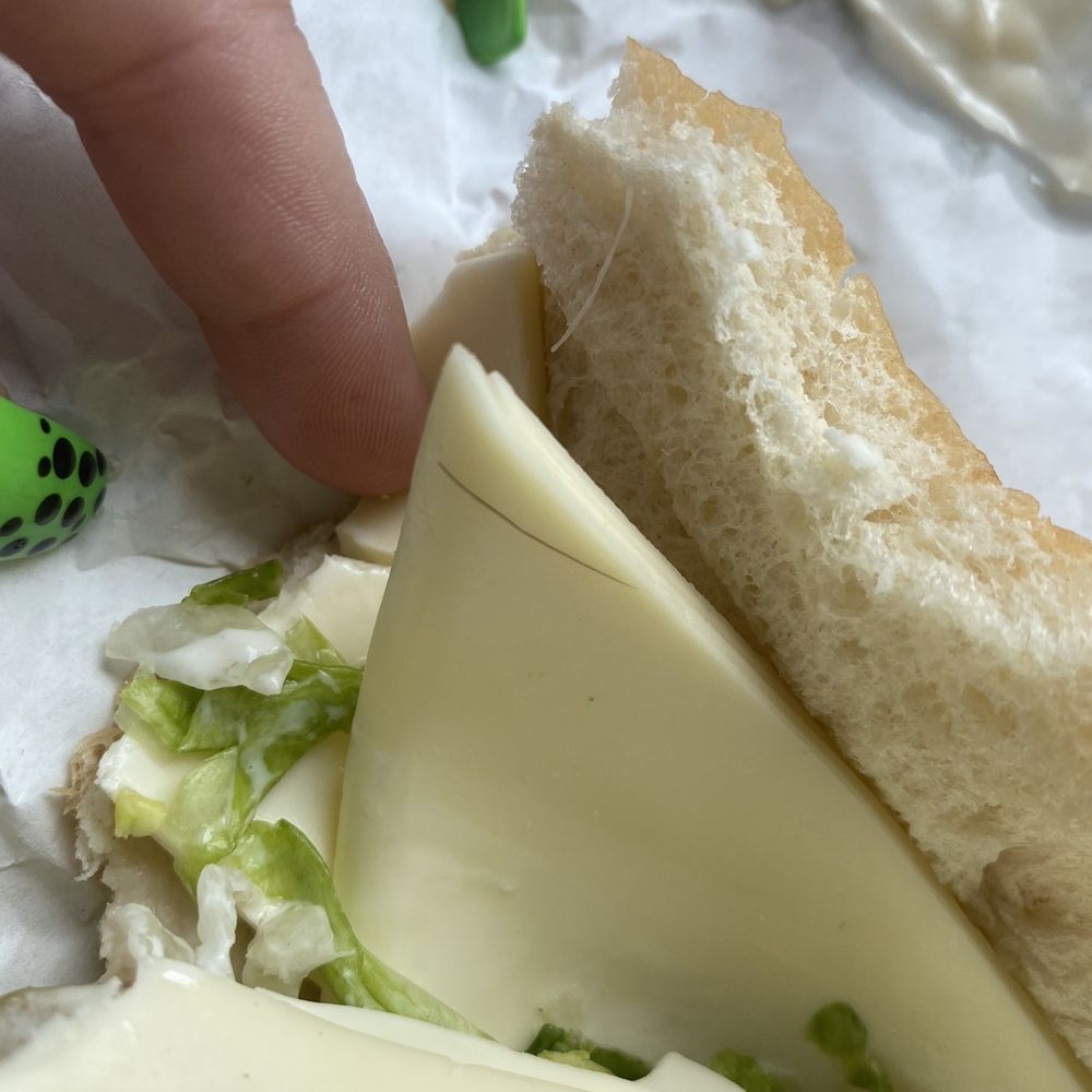 Subway - 2 different colored hairs gross - Sandwiches Near Me - Shirley, New York Subway - 2 different colored hairs gross - Sandwiches Near Me - Shirley, New York