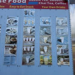 Happy Delicious Bubble Tea menu