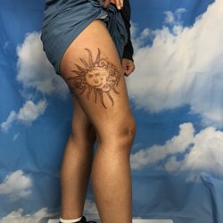 Perfect Storm Tattoo - Custom henna style tattoo made by Owner/Artist Victoria Storm