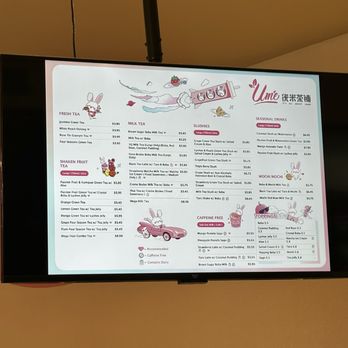 Ume Tea - Menu - Bubble Tea Near Me - Los Angeles, California Ume Tea - Menu - Bubble Tea Near Me - Los Angeles, California