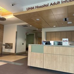 Unm Cancer Center - Infusion check in station