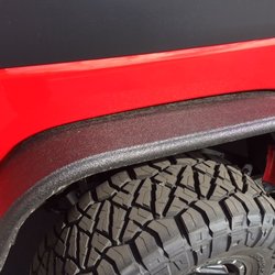 Auto Truck Outfitters - Tubular Fender Flares with Linex Premium