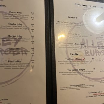 Alley Burger - Menu - Burgers Near Me - Columbus, Ohio Alley Burger - Menu - Burgers Near Me - Columbus, Ohio