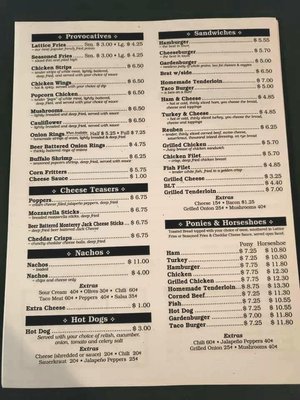 Menu photo 2 Jackson Street Pub Macomb, IL