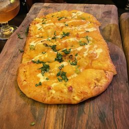 Baked potato flatbread
