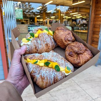 Kukje Bakery - mango croissant $7.50; kouign aman $6.50 - Desserts Near Me - Daly City, California Kukje Bakery - mango croissant $7.50; kouign aman $6.50 - Desserts Near Me - Daly City, California