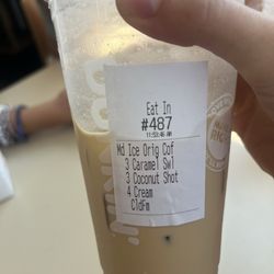 Dunkin' - Ice coffee