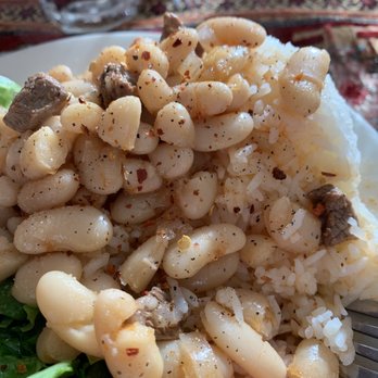 I-Cafe - White beans with rice - Halal Near Me - Chicago, Illinois