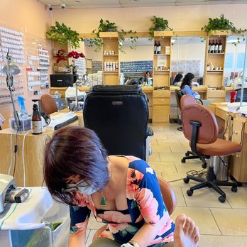Nails By Kevin - Van working on my feet. - Nail Salons Near Me - San Diego, California Nails By Kevin - Van working on my feet. - Nail Salons Near Me - San Diego, California