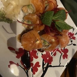 Salmon Lovers (paper thin orange slice on top!) Salmon Lovers (paper thin orange slice on top!)