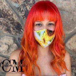 Custom Mane Extension & Color Bar - Color and cut