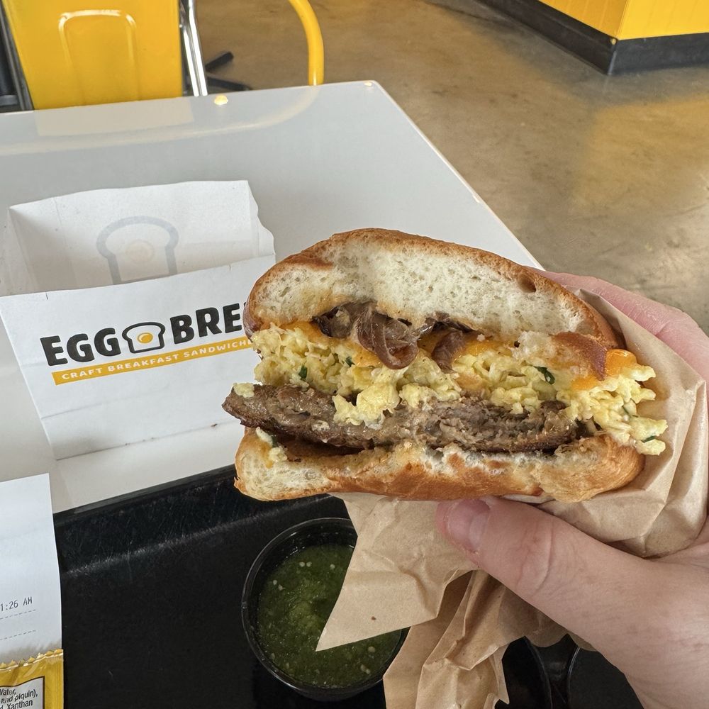 EggBred - SCRAMBLE ME SOFTLY with Sausage - Breakfast & Brunch Near Me - Long Beach, California EggBred - SCRAMBLE ME SOFTLY with Sausage - Breakfast & Brunch Near Me - Long Beach, California