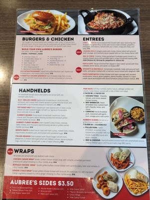 Menu photo 1 Aubree's Pizzeria & Grill Dexter, MI Menu photo 1 Aubree's Pizzeria & Grill Dexter, MI