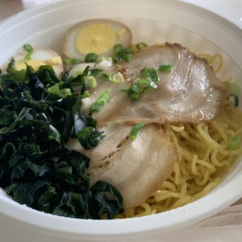 Rakumen - Black garlic oil ramen with extra noodles 5/12/2022 - Japanese Near Me - Mililani, Hawaii Rakumen - Black garlic oil ramen with extra noodles 5/12/2022 - Japanese Near Me - Mililani, Hawaii