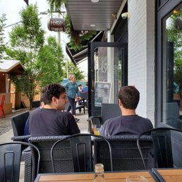 Exterior outside entrance of Bar Hygge - Part of outside seating area - Philadelphia, Pennsylvania Exterior outside entrance of Bar Hygge - Part of outside seating area - Philadelphia, Pennsylvania