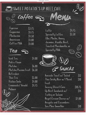 Menu photo 4 Sweet Potatoe's Up Beet Cafe El Cerrito, CA