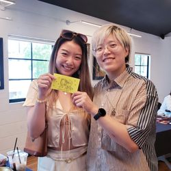 San Gabriel Mission Art Center - San Gabriel Mission Art Center was hosting a Drop-In crafting at Blossom Market Hall.