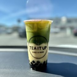 Tea Friends - Peach Matcha Latte