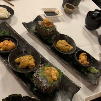 Kakurega Sushi - Uni tasting - Sushi Bars Near Me - Flushing, New York