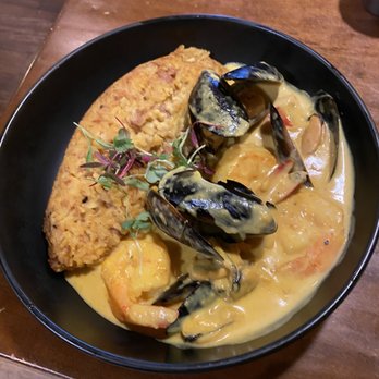 Inka Grill  - Tacu Tacu con Mariscos - Peruvian Near Me - Roanoke, Virginia